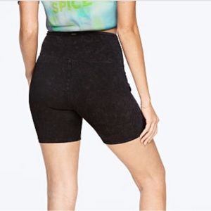 RARE Vs PINK 6" COTTON HIGH WAIST BIKER SHORTS